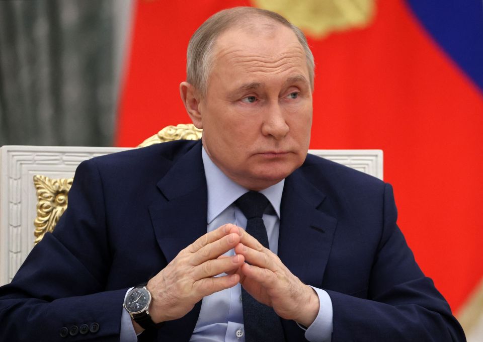 It's feared Vladimir Putin may be purging his inner circle