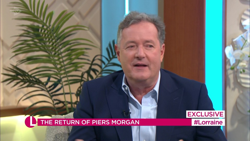 Piers Morgan vowed to stand up for the Royal Family against Harry and Meghan