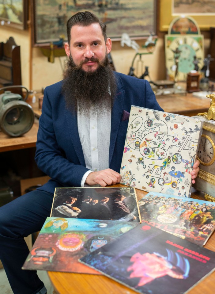 Martin Hughes, 39, vinyl specialist at Wessex Auction Rooms