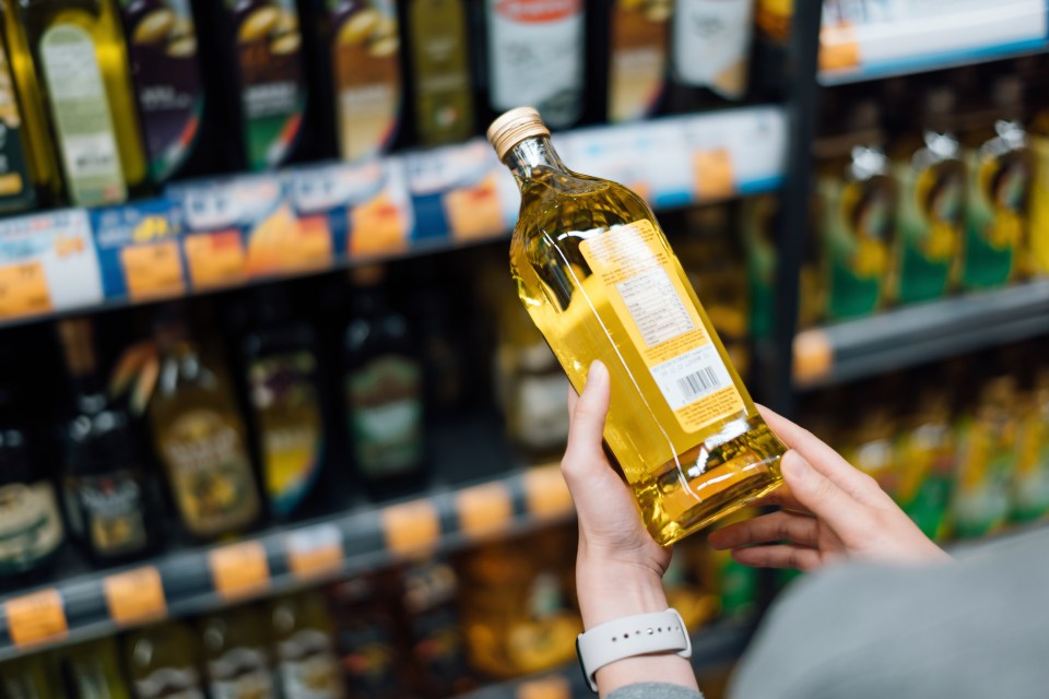 Tesco shoppers are limited to three bottles of cooking oil per person