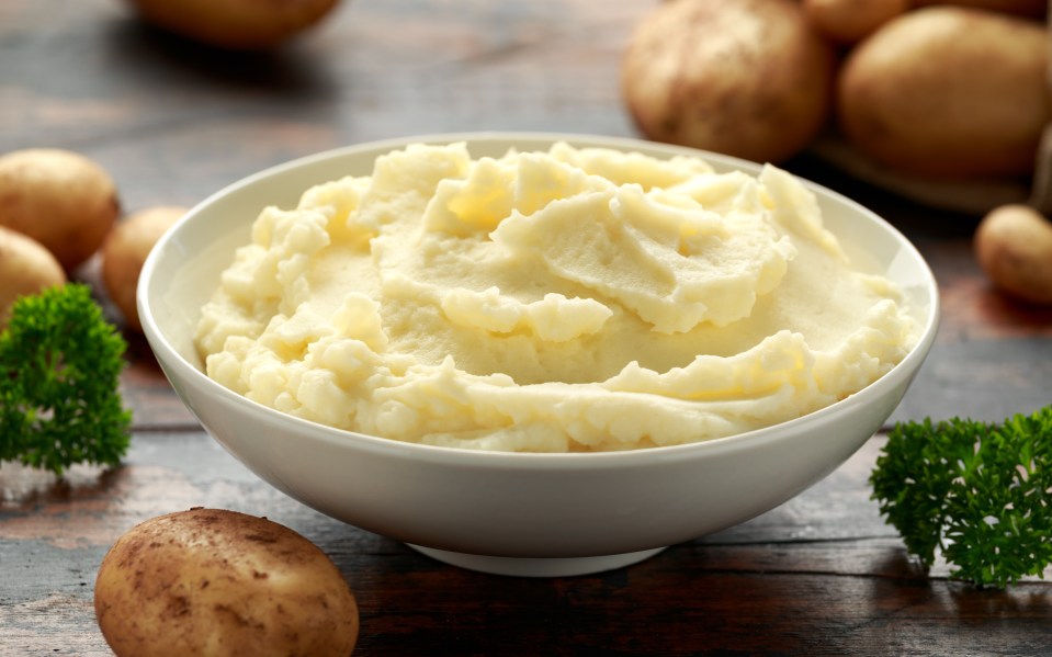 No chopping or peeling is required to enjoy delicious mash