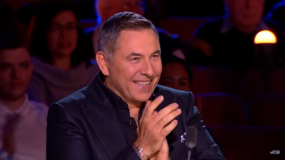 David Walliams was in hysterics at Suzi's sketch