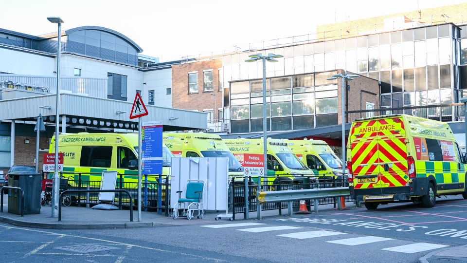 A middle-aged man was found dead in a vehicle in the hospital's car park