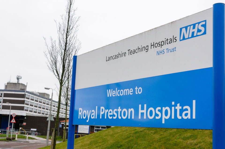 The mum was rushed to Royal Preston Hospital before she sadly died