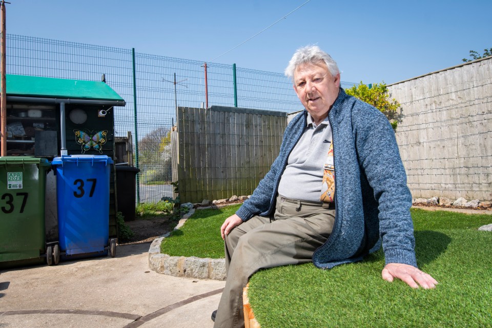 Rob Moore said the fence must have cost 'tens of thousands of pounds'