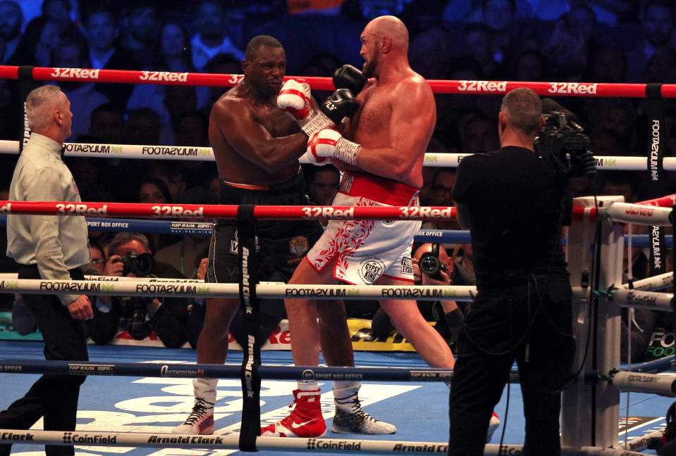 Tyson Fury flatlined Dillian Whyte with a hellacious uppercut