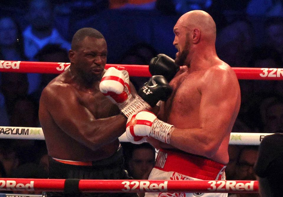 There was no coming back for Whyte as Fury pummelled him