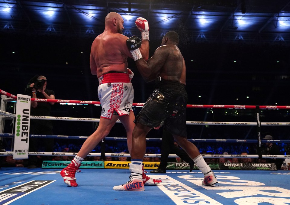 Tyson Fury retained his WBC heavyweight title with a brutal uppercut of Dillian Whyte