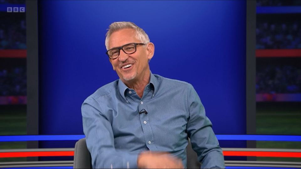 Gary Lineker couldn't resist making a Brazilian joke