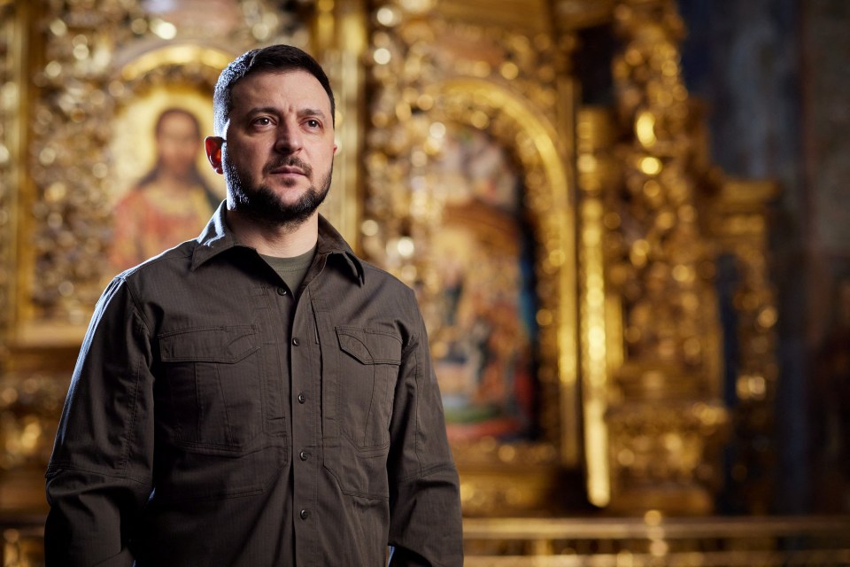 In his Easter message, Zelensky reassured his nation that 'good will overcome evil'