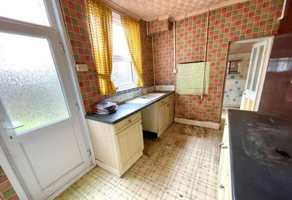 The kitchen, bedrooms and bathroom are dated too and will need major transformation before a family can move in