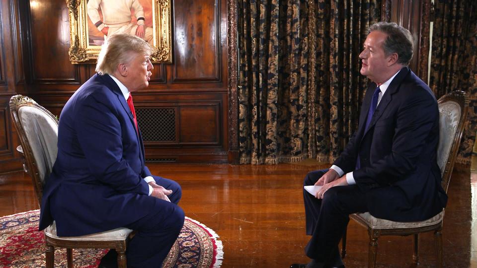 Trump’s interview can be seen on Piers Morgan Uncensored — airing on Monday at 8pm on TalkTV