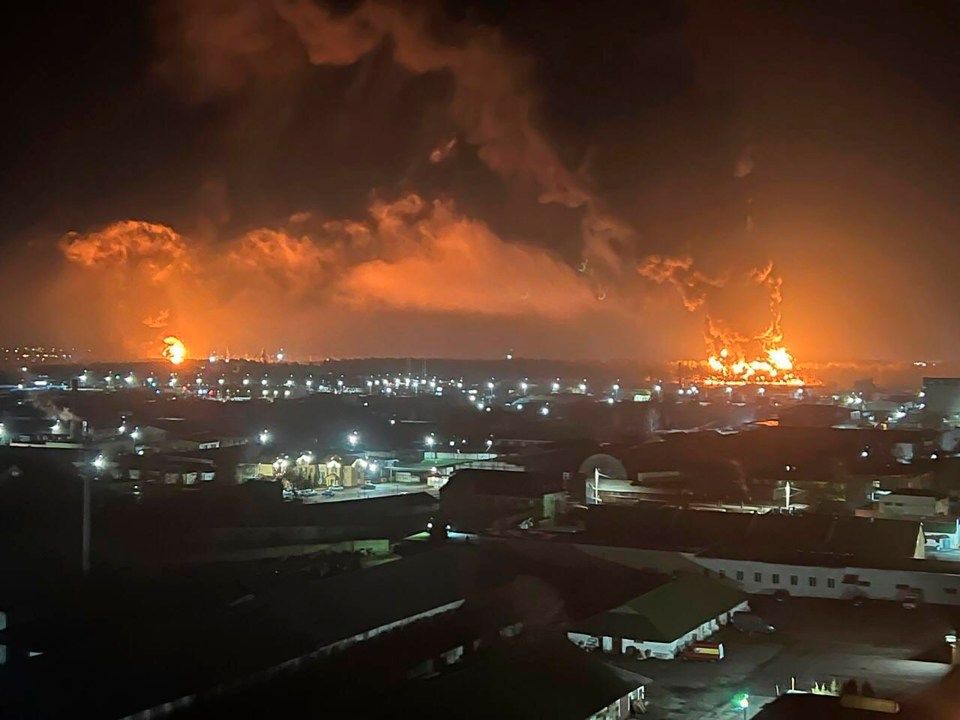 Druzhba oil depot in Russia was rocked by huge explosions