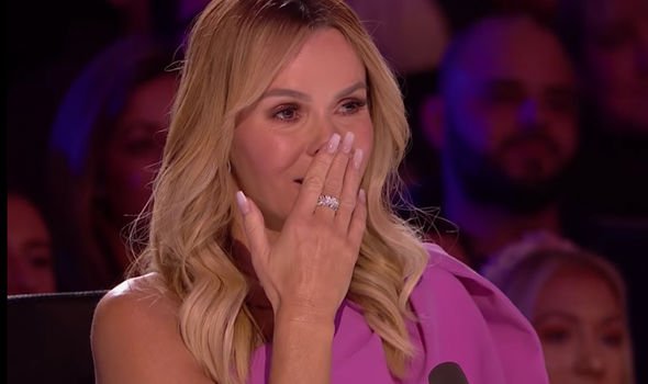 Amanda was left in tears after an emotional BGT audition