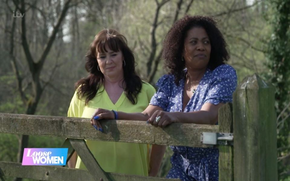 Brenda met with Coleen Nolan before her return to the Loose Women panel on Tuesday