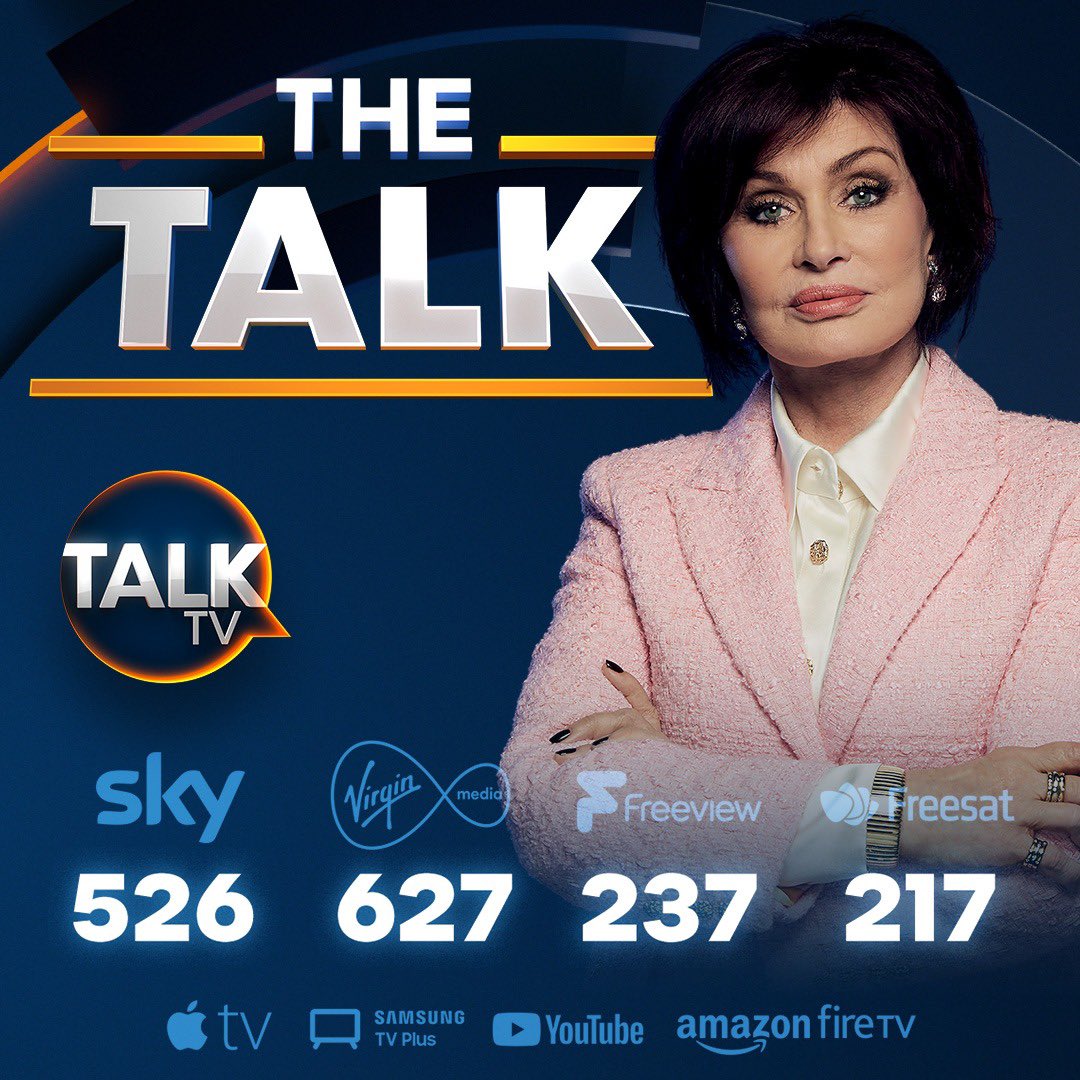 Sharon is due to front a new show on Talk TV called The Talk