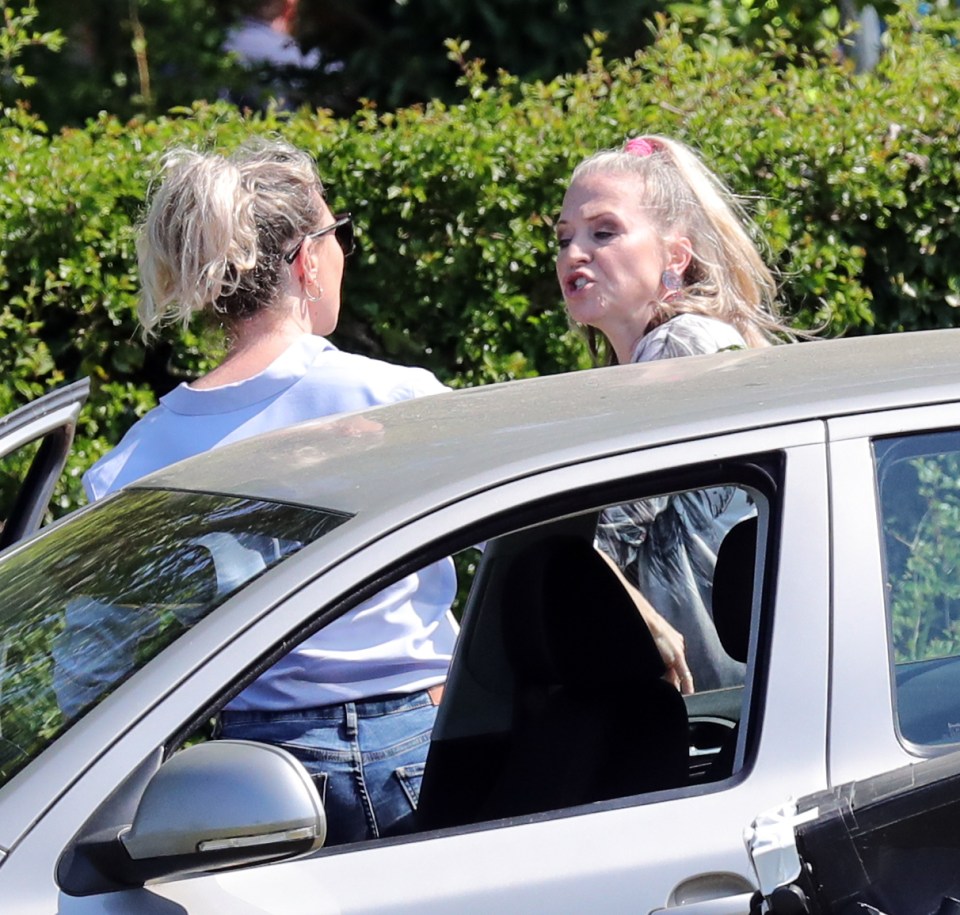 Janine tries to stop Linda from drink driving with baby Annie