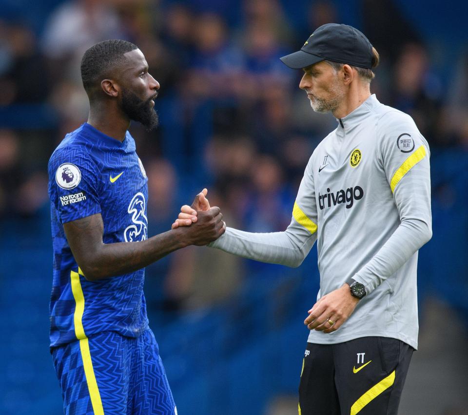 Tuchel said he was powerless to stop Rudiger leaving the club amongst ongoing sanctions