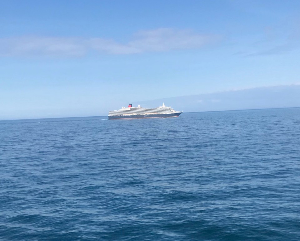 The P&O Ferry was left stranded after being swept adrift in the Irish Sea