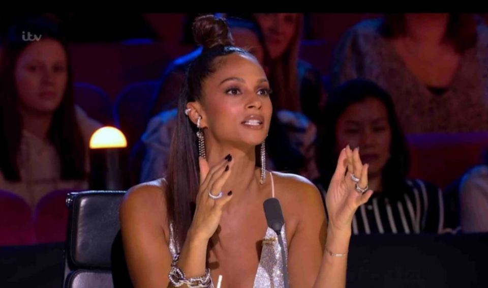 Alesha Dixon storms off Britain’s Got Talent this weekend after being covered in cockroaches