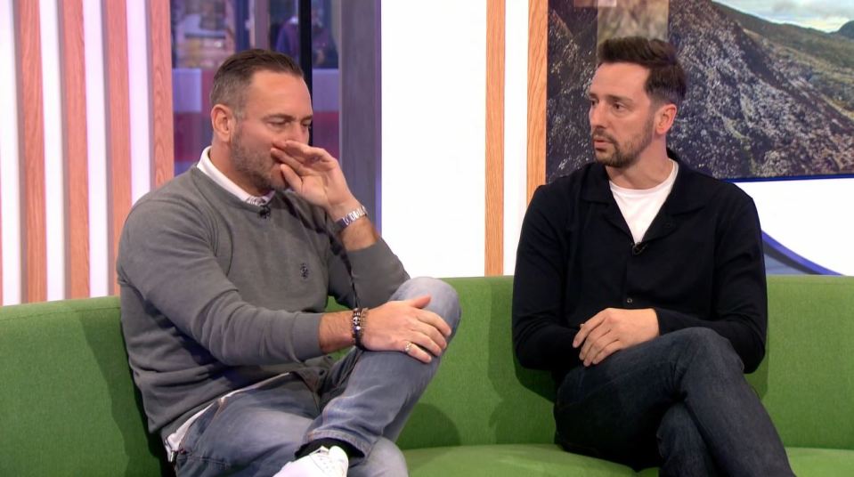 Will could be seen getting emotional in the interview on The One Show