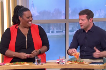 Alison Hammond pulled a sneaky move on Dermot O'Leary today