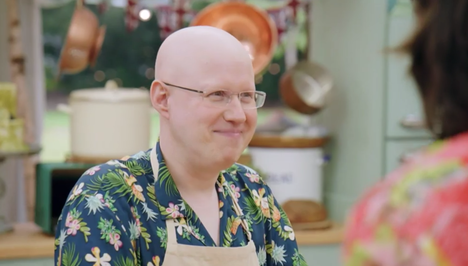 Matt Lucas took part in Celebrity Bake Off as a contestant after one of the line-up pulled out