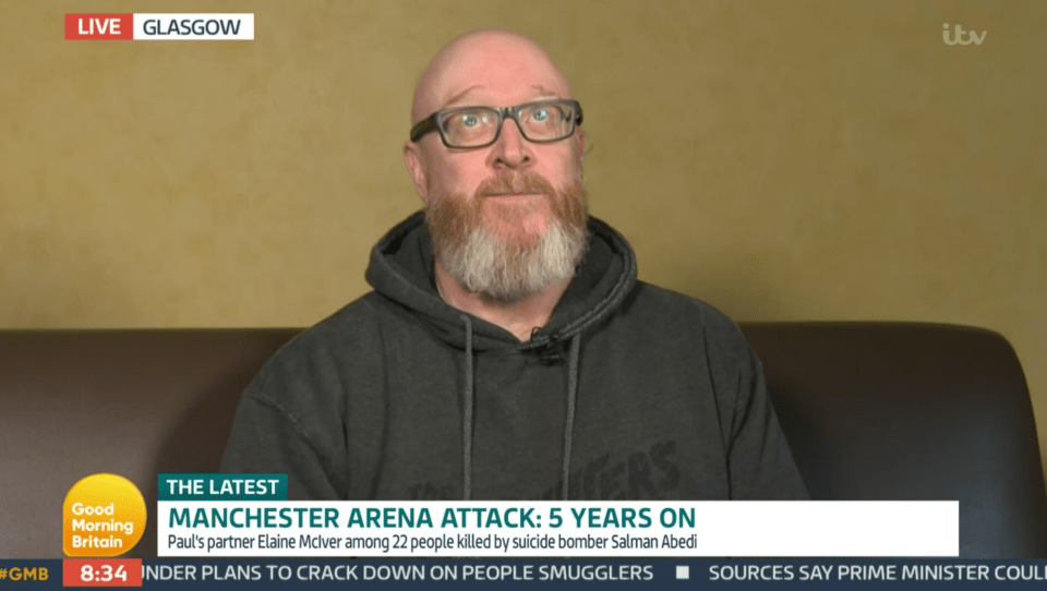 Manchester bombing survivor Paul Price spoke of the horrifying event on Good Morning Britain today