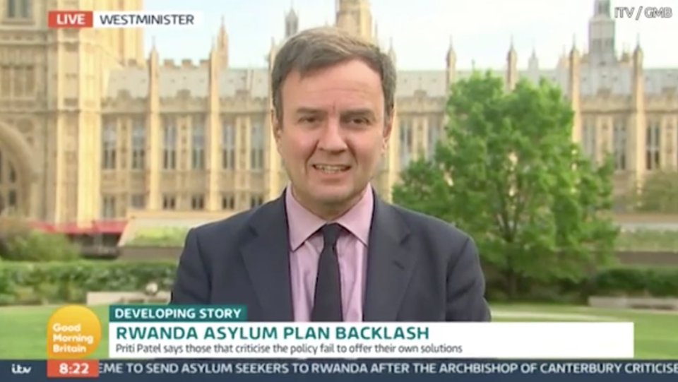 MP Greg Hands was quizzed on the Government's plans to deport asylum seekers