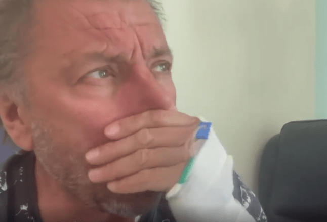 Martin Roberts is still struggling to come to terms with his emergency hospital dash yesterday