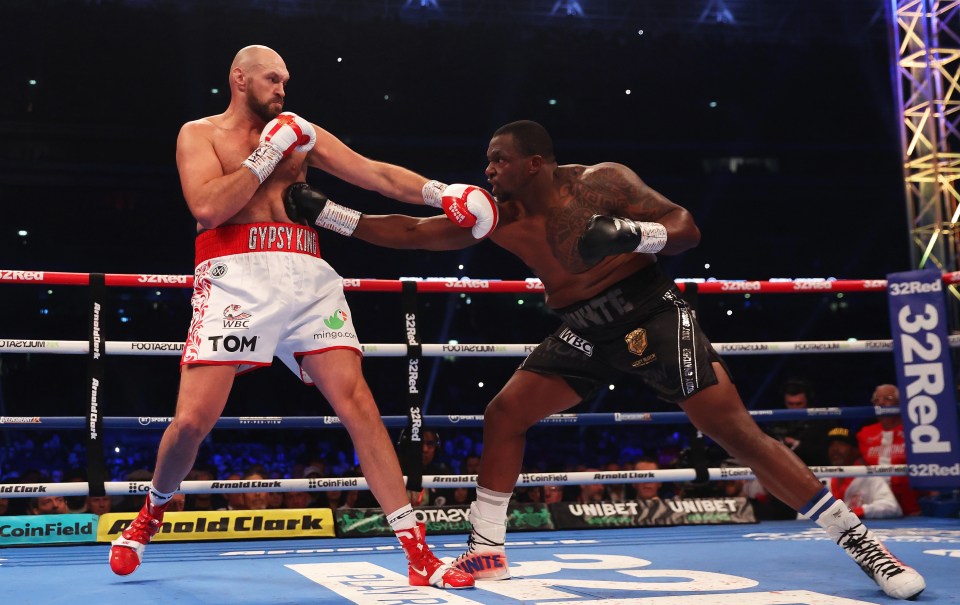 Tyson Fury and Dillian Whyte