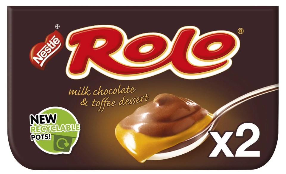 Save 75p on Rolo milk chocolate desserts at Sainsbury’s