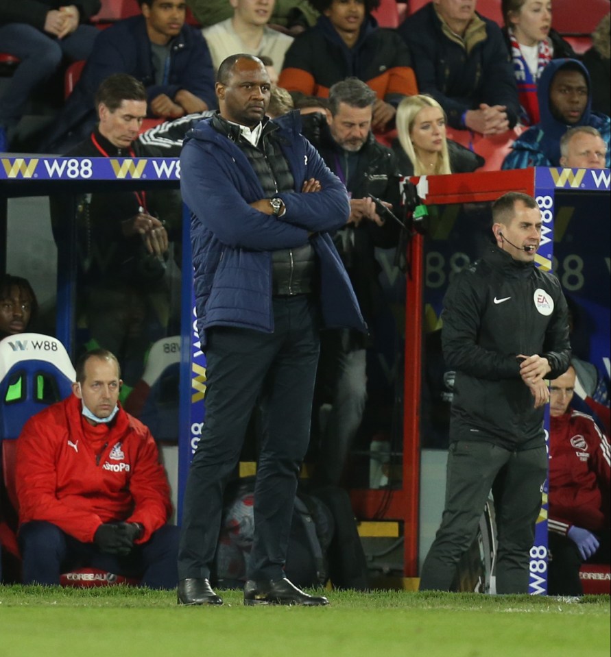 Patrick Vieira's men have moved up into ninth in the Premier League table