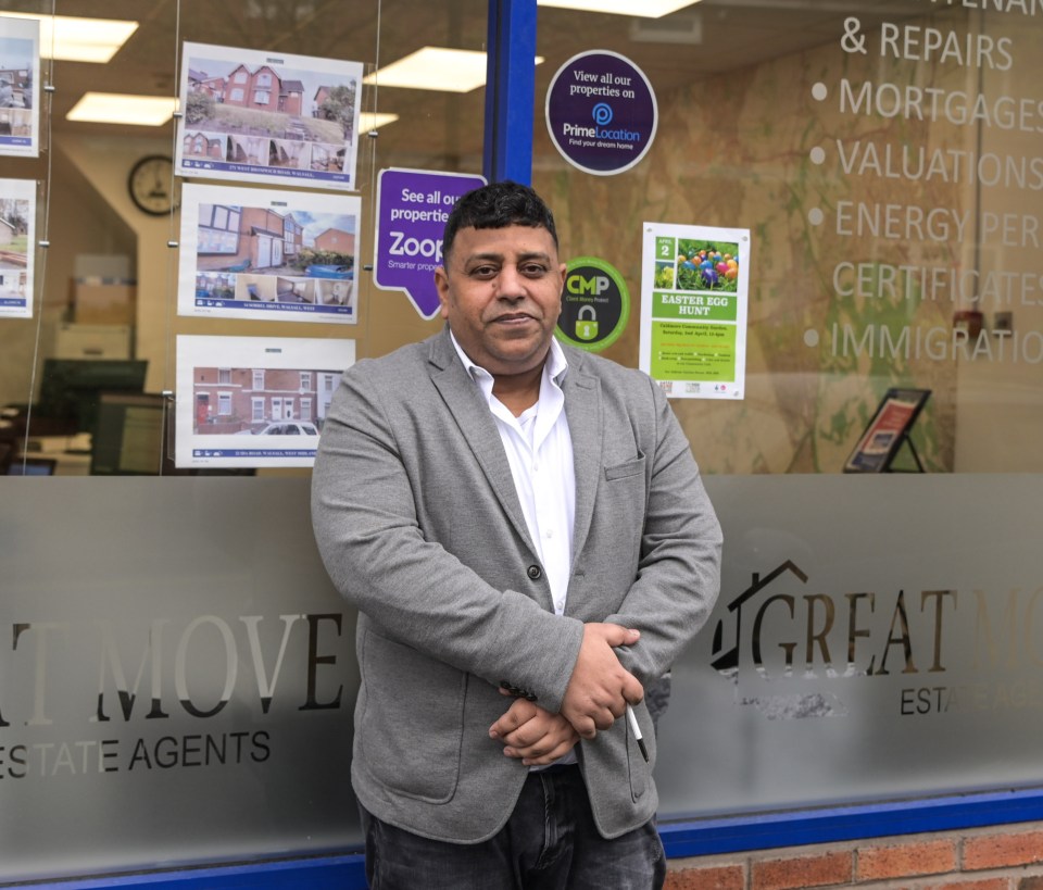 Mohammed Alil, an estate agent, claims there is still plently of interest in the area