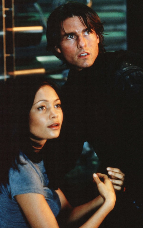 Thandiwe and Tom starred in  film Mission: Impossible 2 together