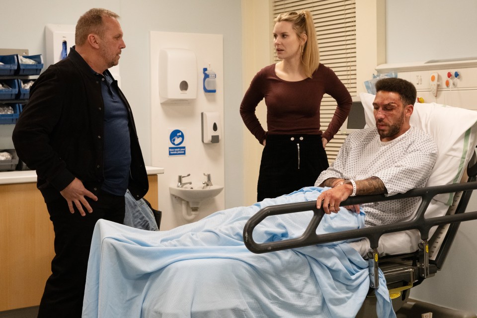 Billy ended up in hospital after being attacked during Thursday's episode