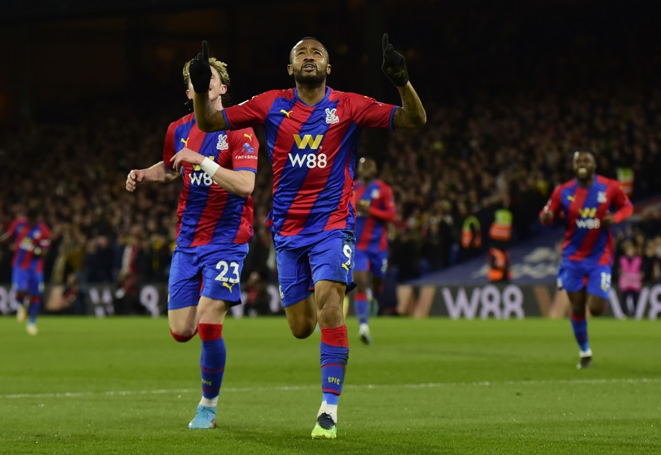 Ghana international Ayew celebrates after scoring his first top-flight goal since December