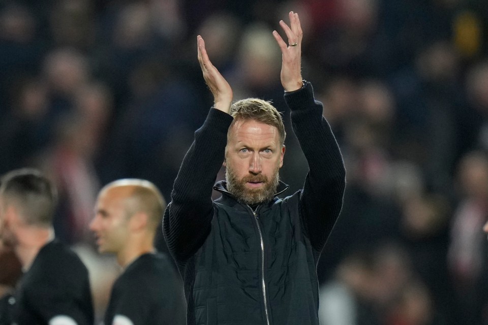 Graham Potter was tipped for the England hot seat earlier this year