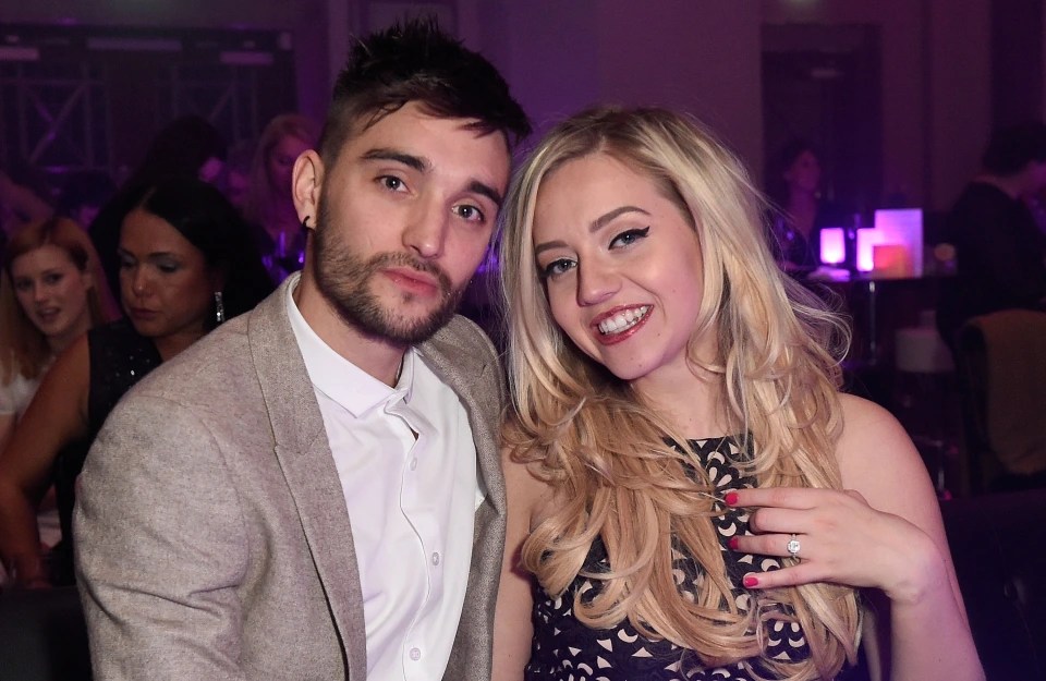 Tom Parker's wife Kelsey has opened up about their final moments together