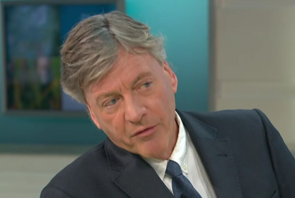 Richard Madeley hosted Good Morning Britain today