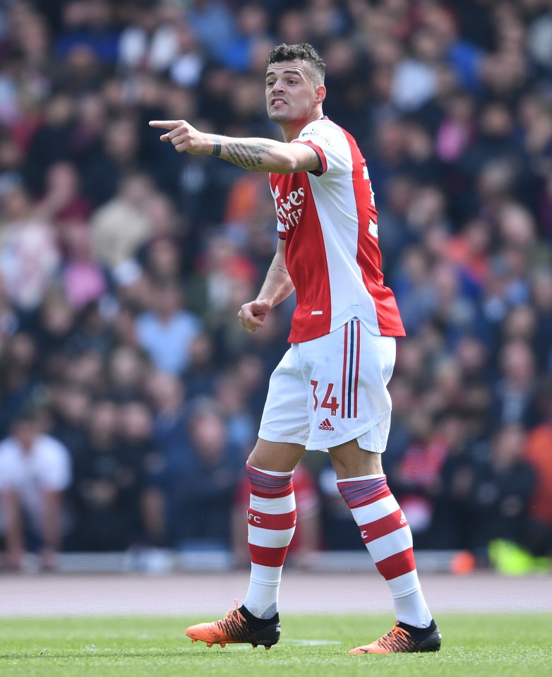 Xhaka is proving to be key for Arsenal in the midfield