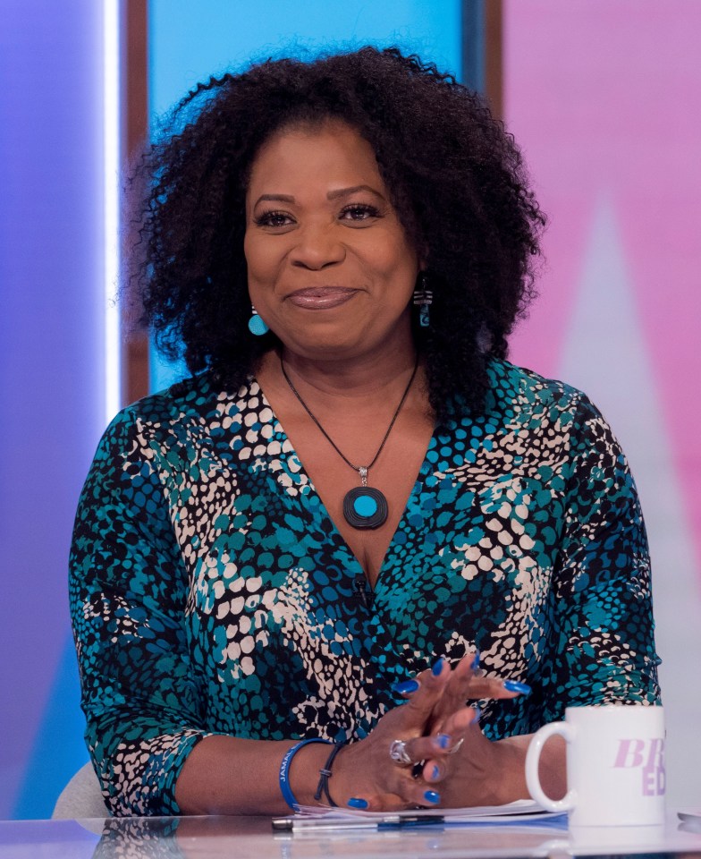 Brenda Edwards returned to the ITV panel for the first time since her son Jamal's death