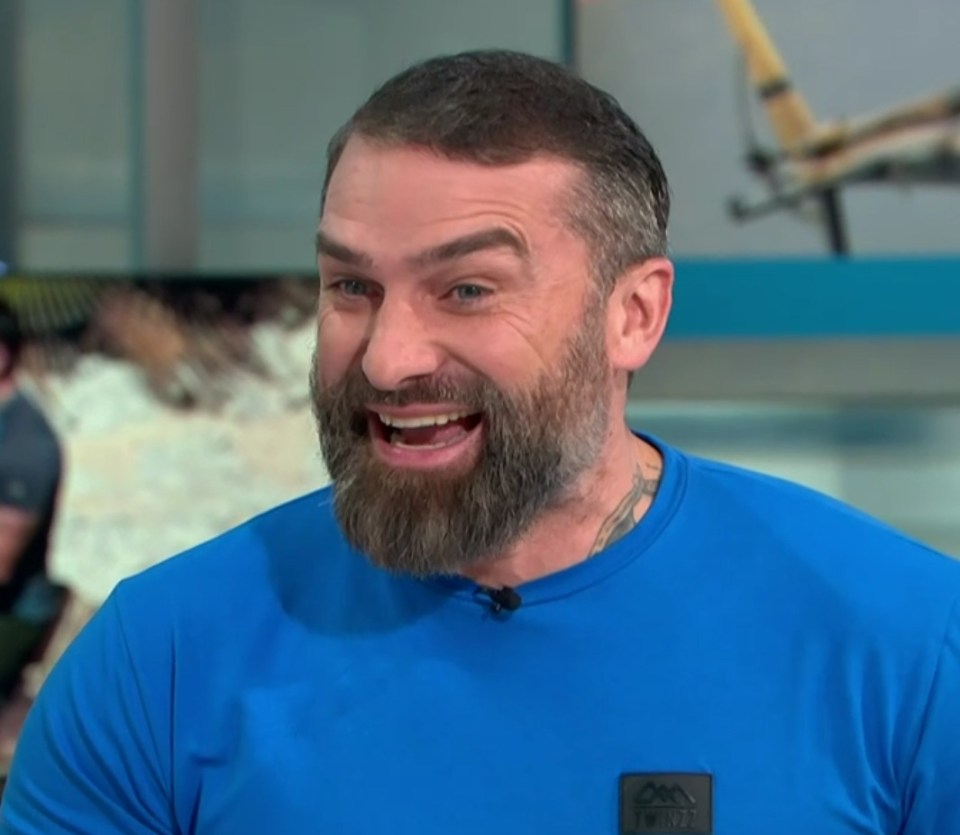 SAS: Who Dares Wins star Ant Middleton appeared on Good Morning Britain today