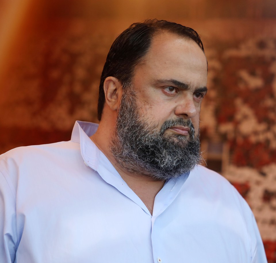 Greek businessman Evangelos Marinakis owns Nottingham Forest and Olympiacos