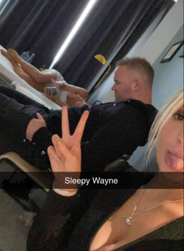 Most recently, Rooney was seen in a hotel room with a group of women