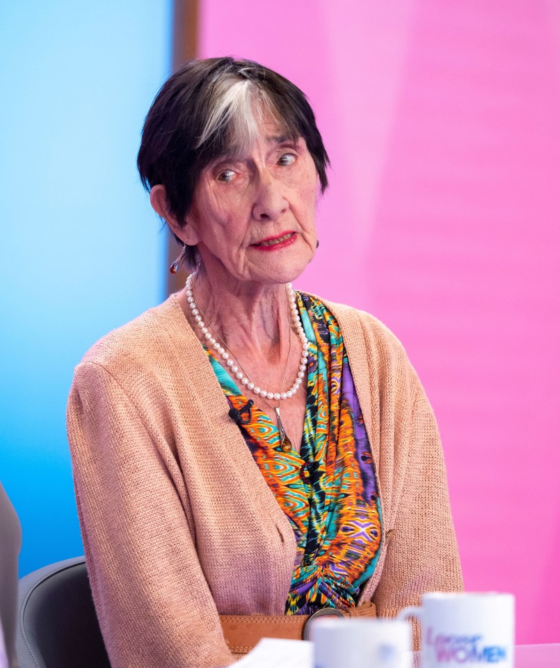 The actress appeared on Loose Women in 2019