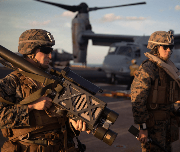 Marines pictured aboard USS Kearsarge around the time of the alleged in encounter