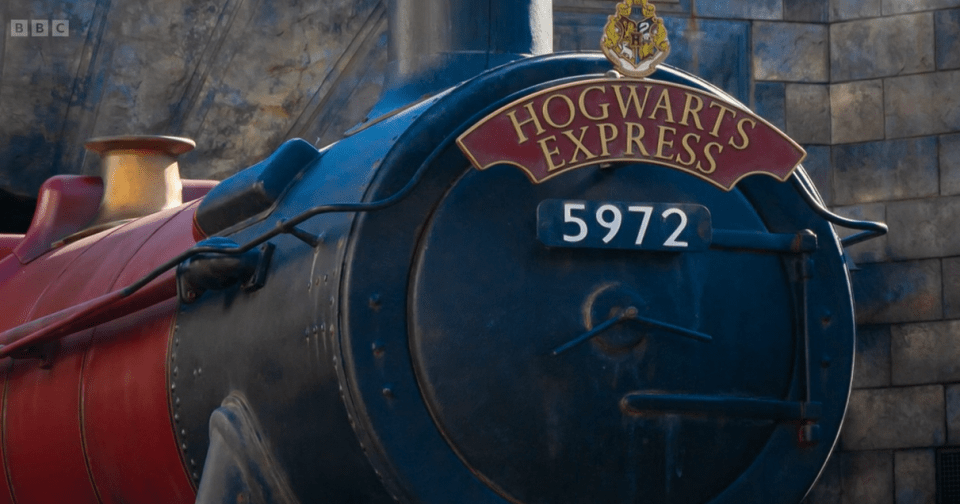 It had the same number as the Hogwarts Express in the Harry Potter film franchise