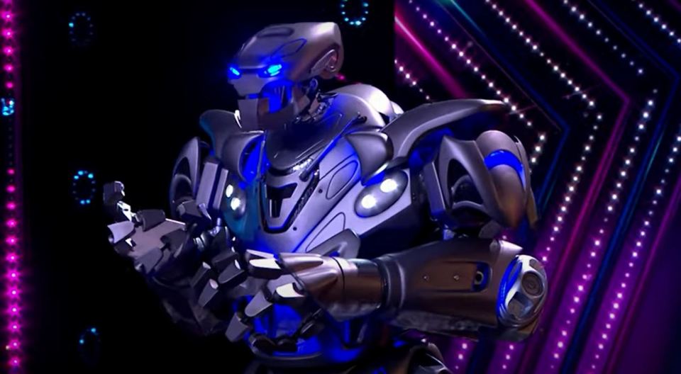 Titan the Robot took to the BGT stage in the opening night