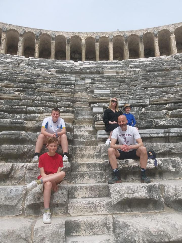 At the Roman city of Side and nearby Aspendos our three sons embraced their inner Russell Crowe in a frenzy of brother-on-brother combat